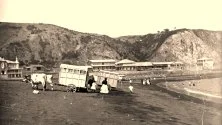 EH02D - La plage et l'Hotel à Constitucion