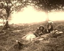 V0420 - Veules-les-Roses, la sieste
