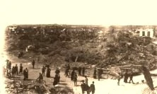 V0481, Lens en juin 1919, l'église