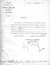 Position "Attaché" aux CF PO