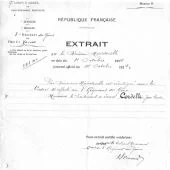 Affectation au 8ème génie (réserve)