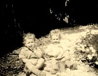 François et Michel, Vierville, 1924