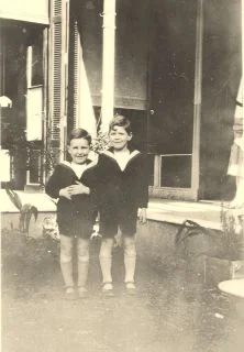 François et Michel attablés