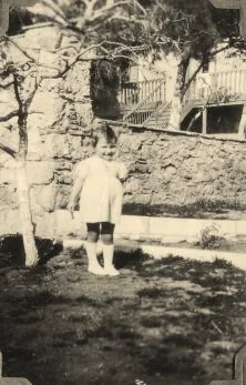 Brigitte en Grèce, à Castella, janvier 29
