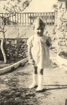 Brigitte en Grèce, à Castella, janvier 29