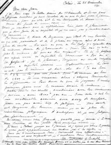 Lettre de Bonne-Maman du 25 déc. 31