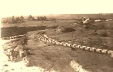 V1074 - Riachuelo, la carrière et au fond les chalets, 3/1937