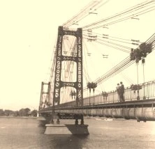 V1105 - Santa Fe, pont suspendu, 8/1938