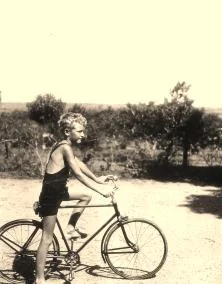 Premier vélo d'Yves