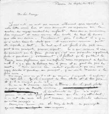 2 - Lettre à Nany du 30 septembre 36