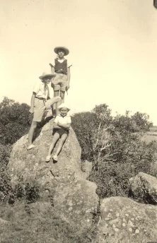 Les cousins en excursion, mars 39