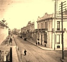 V0052 - Vue du balcon de Larrea, 28 juin 1907