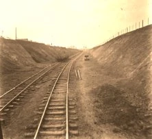 V0065 - 18/8/1907 - Ligne de Rosario, tranchée du Km 8