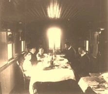 V0069 - 18 août 1907 - Déjeuner privé sur la ligne CGBA de Buenos-Aires à Rosario
