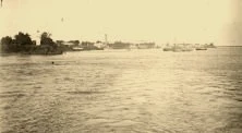 V0059 - 20 mai 1909, Alto Paranà, Corrientes, vue du vapeur "Uruguayo"
