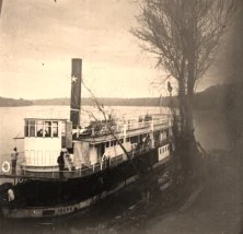 V0201 - 31 mai 1909, l' "Ibera" à Yaguarazapa