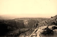 V0272 - Gorges de l'Argens, route de Ste-Maxime aux Muy, défilé des Bagadéres