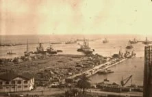 V0364 - Alger, port, 31 janvier 1912