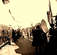 V1176 - A bord du "Colonia", à la revue Navale, 21 mai 1910