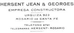 "H.Hersent a le plaisir de mettre 10.000F