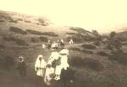 la famille à dos d'âne,
