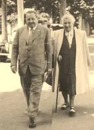 A Azrou, en 1948, Emile et Henriette