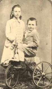 Alice et Eugène vers 1874