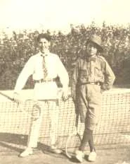 Jean et son ami Boudier (à dr.)