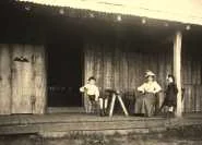 le rancho qui sert d'hôtel,