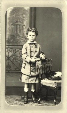 Louis Cordelle, enfant, vers 1882