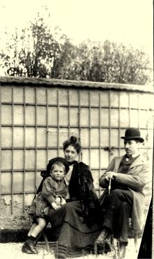 Jean, Hélène, André Feige, Ermont 1901