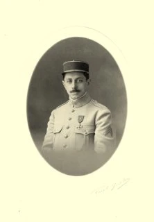 Thérèse et Pierre DUPUIS,à l'époque de leur mariage, après la Grande Guerre, vers 1919