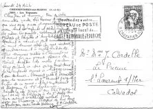 carte de Georgette CORDELLE