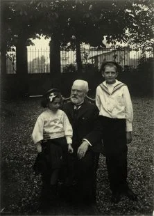 Arsène et ses 2 petits-enfants