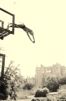 Le château d'Angers en 1940