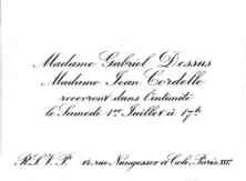 Carton d'invitation