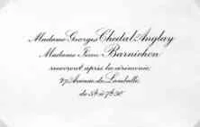 Invitation et faire-part