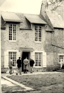 La propriété des Chedal à Colleville, 1952