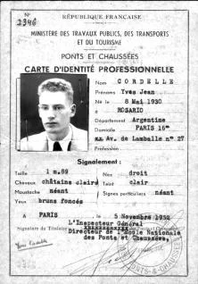 Carte d'identité professionnelle