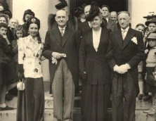 de g à d: Suzanne et Georges CA, Mr et Mme Poivre