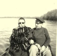 Jean et Germaine Hausermann, Tigre, Arroyo Pajarito, juillet 47