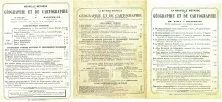 Listes de livres scolaires en vente dans le commerce, tous signés par G. Pauly et R. Hausermann