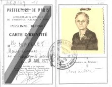 Carte d'Identité d'Assistante sociale
