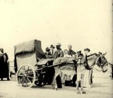VM035 - Cabine de bain mobile, sur la plage