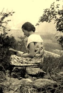 1924, Suzanne à Luchon