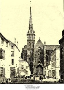 La cathédrale, portail Nord