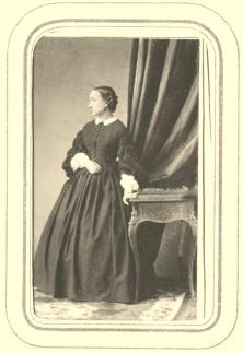Mme Appert, née Hoskier, à l'époque de son mariage en 1850,