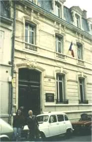 le 23 rue Boulard, résidence des Maillet-Valser, maintenant propriété de l'Université de Reims,