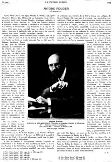 extrait de "La Patrie suisse"