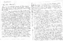 Lettre de Bonne Maman de Sceaux à son fils Marcel, janvier